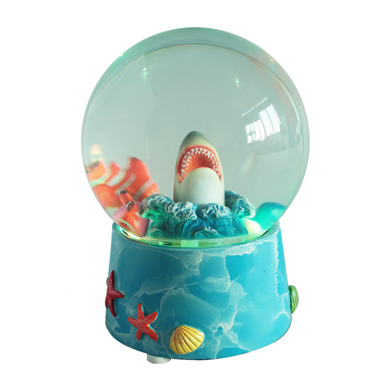 Underwater world snow ball