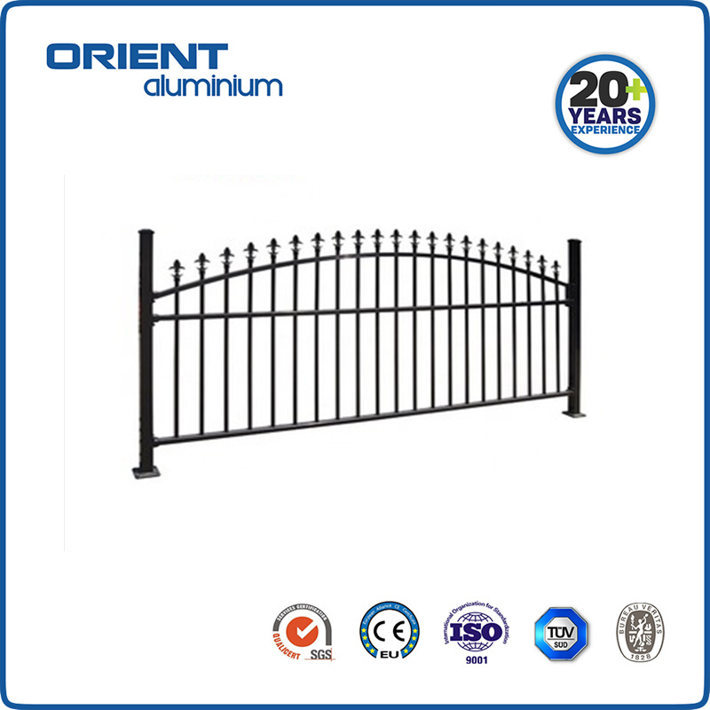 Aluminium Fence Horizontal Cheap Price For Garden and Swimming Pool
