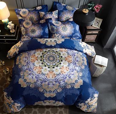 China Factory Supplier 100%Polyester Disperse Printed Fabric High Quality Good Price Fresh Style Bedsheet Garment Material