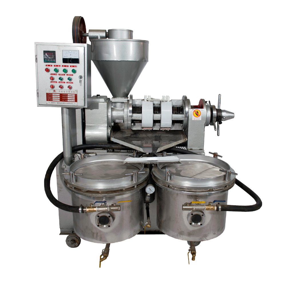 Automatic multifunctional groundnut, sunflower seeds, flax seeds oil press