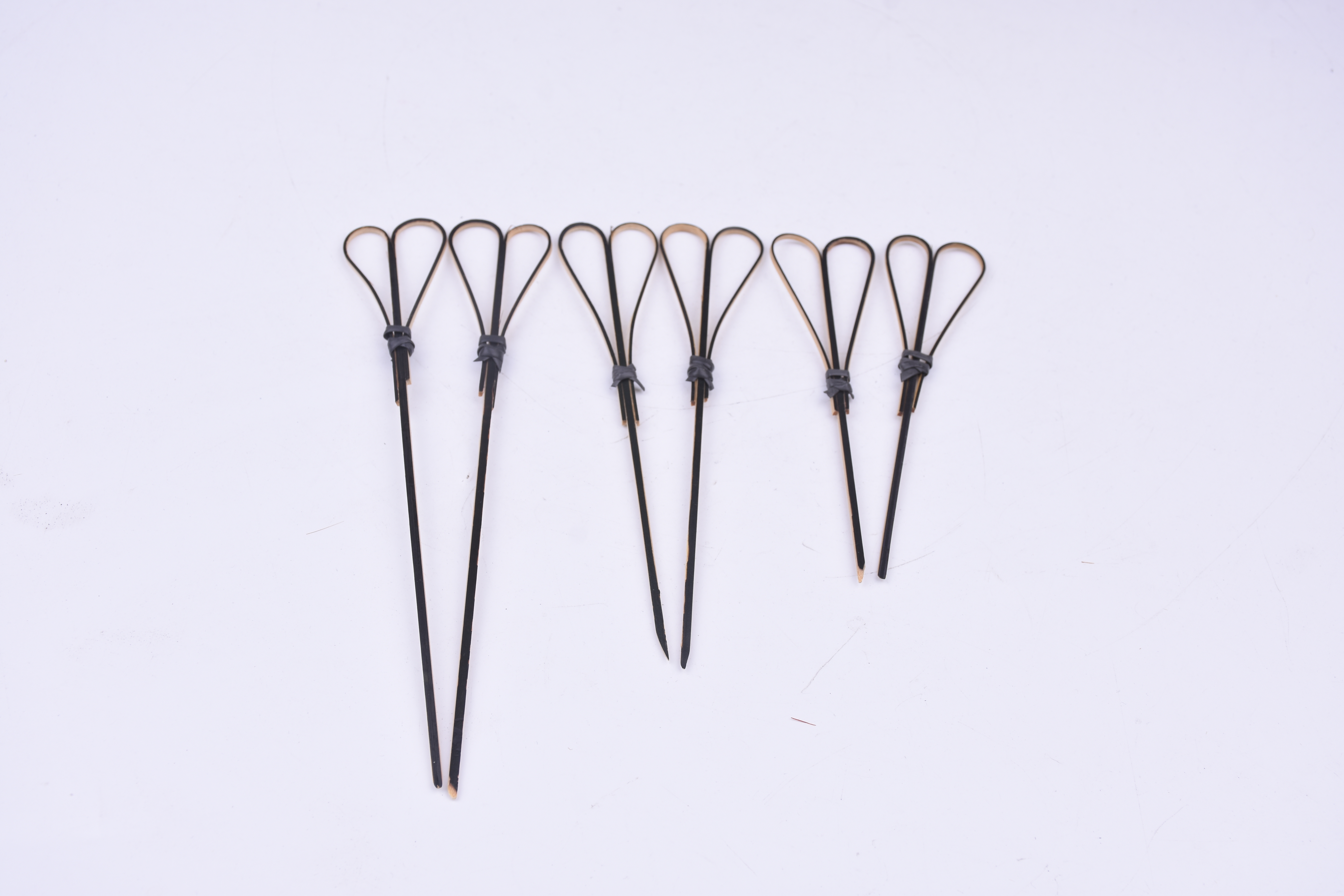 black heart bamboo skewer