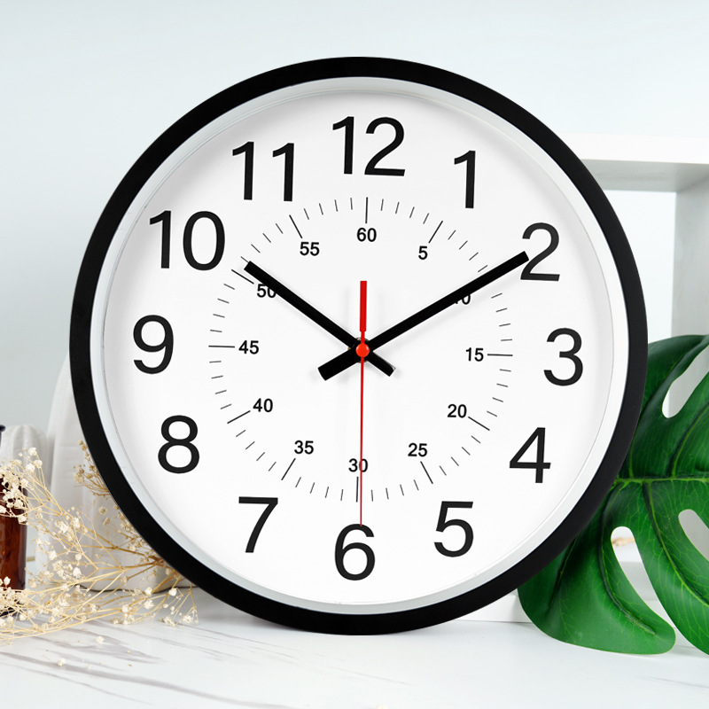 12 inch new regular basic plastic wall clock