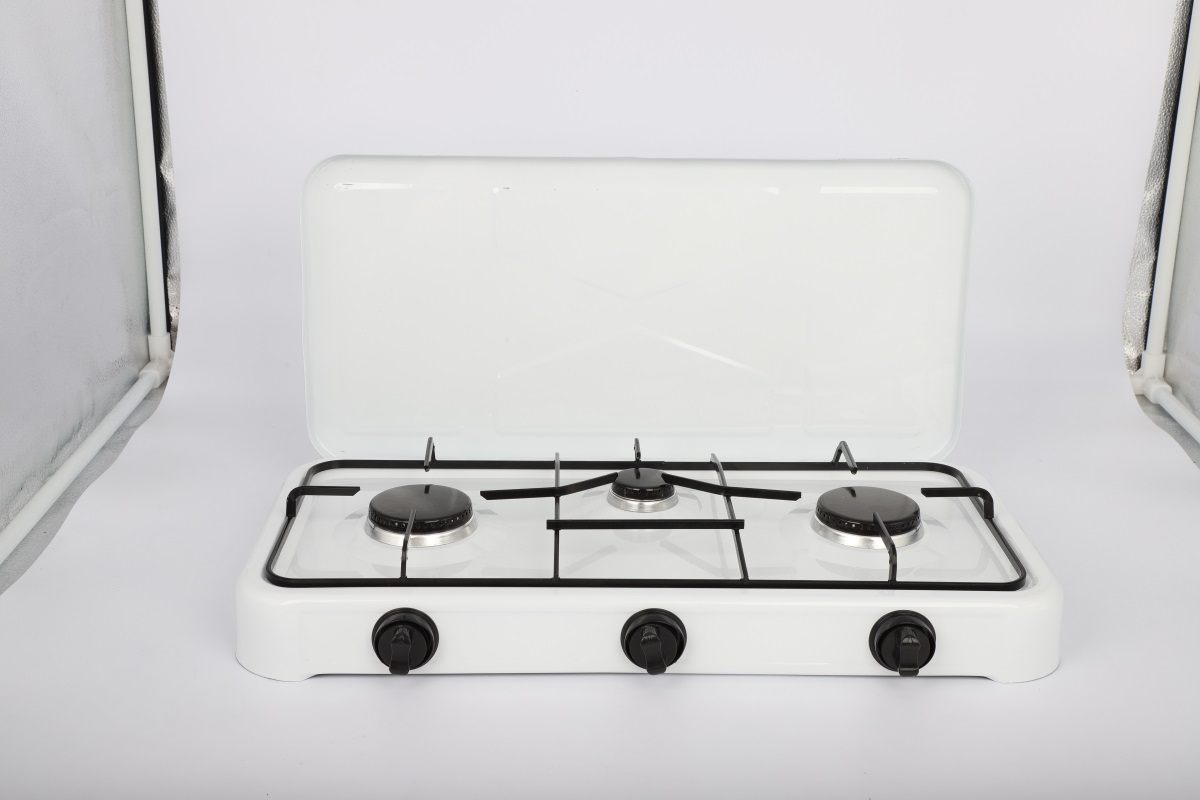 Three burners gas stove