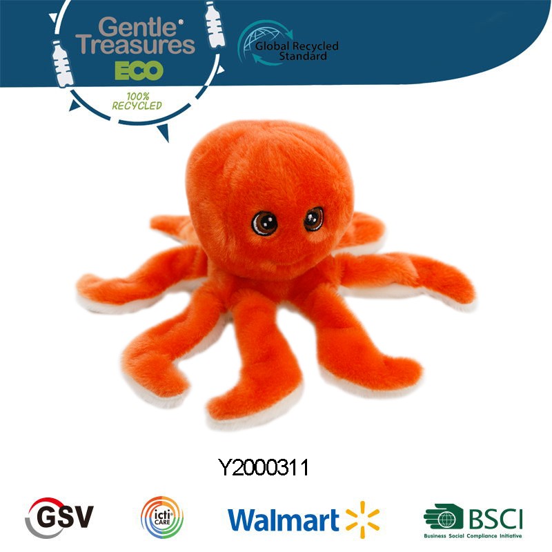 Eco Animals Octopus Gtst Plush Toy(y2000311)