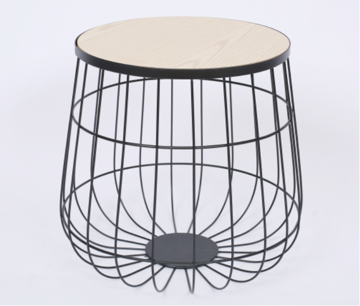 YR21040311 zhengheshun parlor furnitures iron wire small table