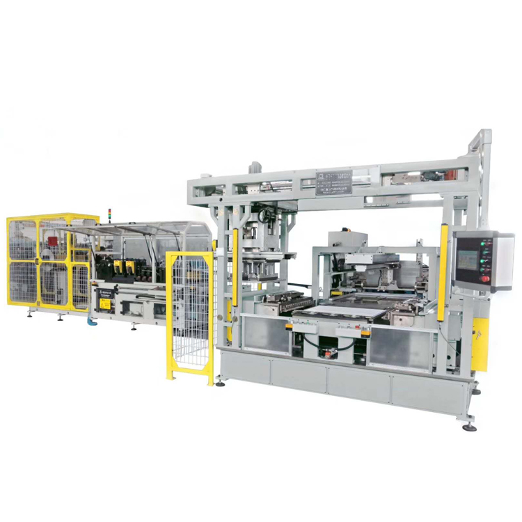 Automatic radiator condenser making machine