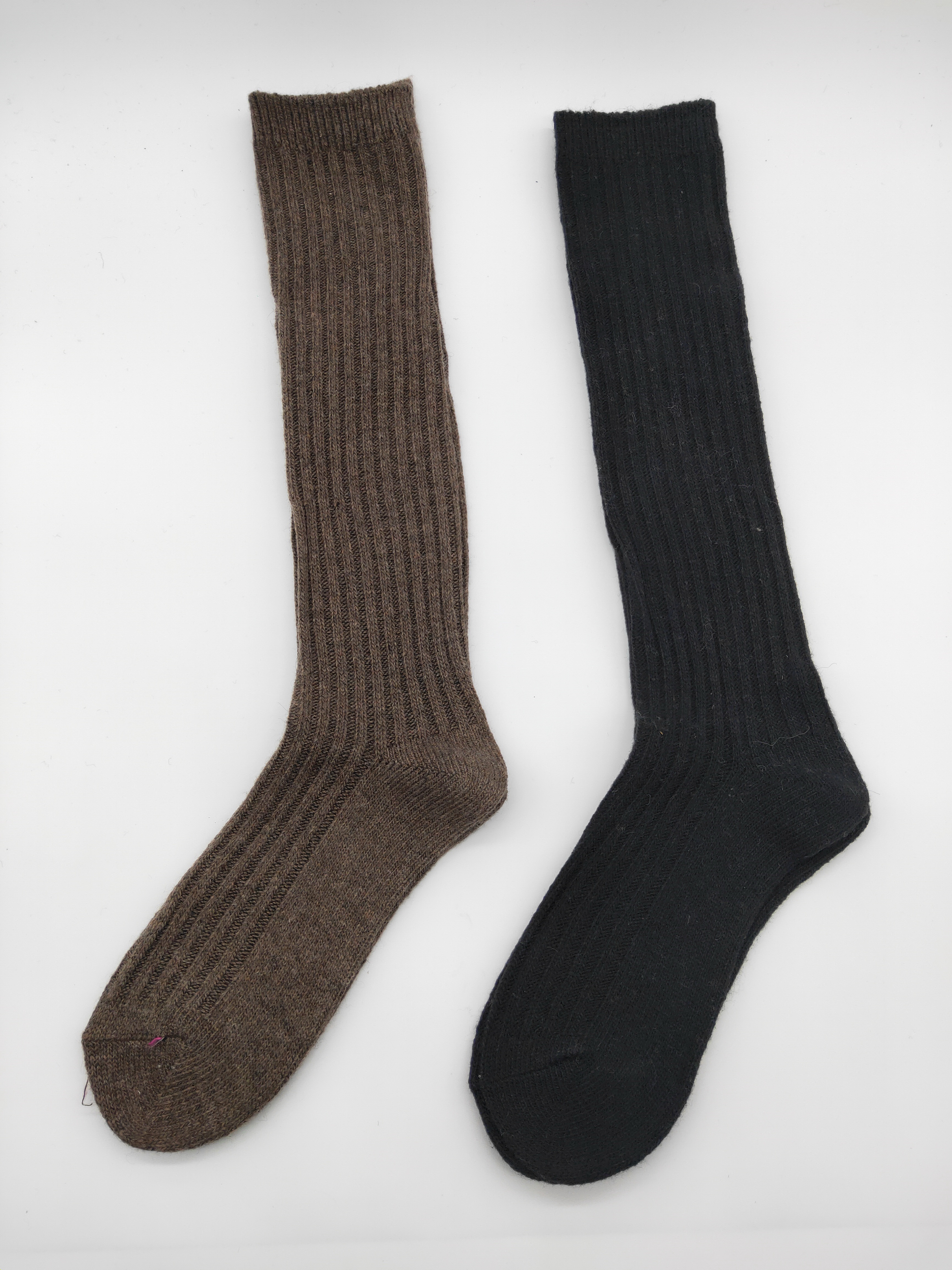 Ladies Knee Hi Socks Wool