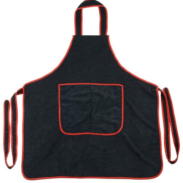 Microfiber car wash apron