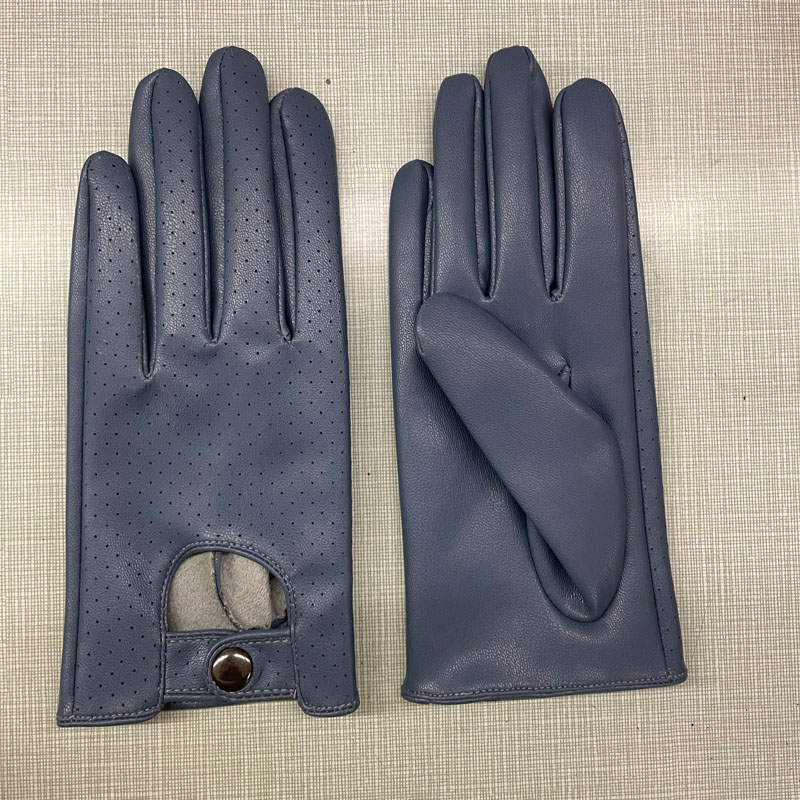 women's classical fashion sheepskin leather gloves