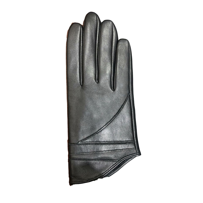 women's classical fashion sheepskin leather gloves