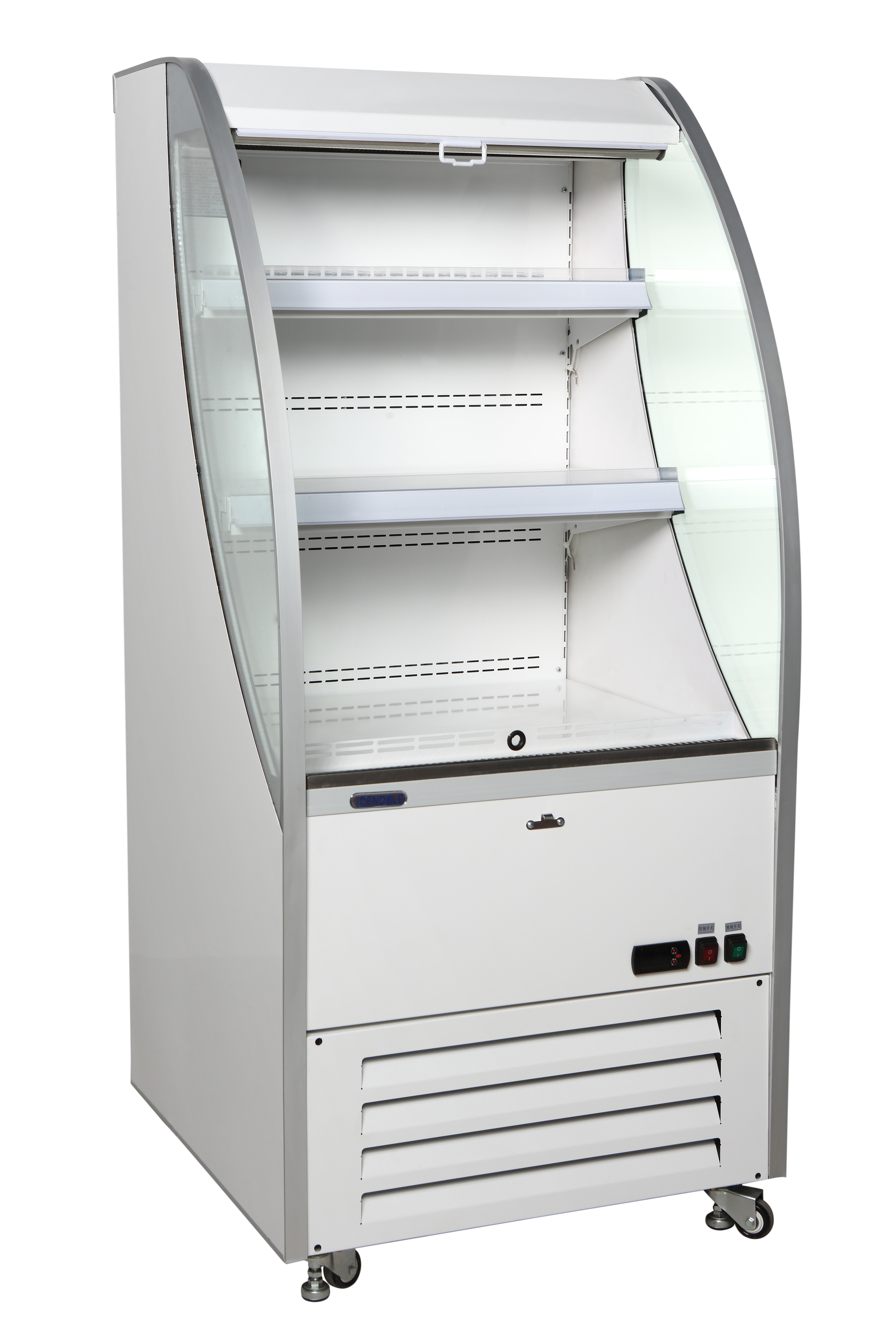 Vertical beverage refrigerator can carry supermarket convenience store refrigerator