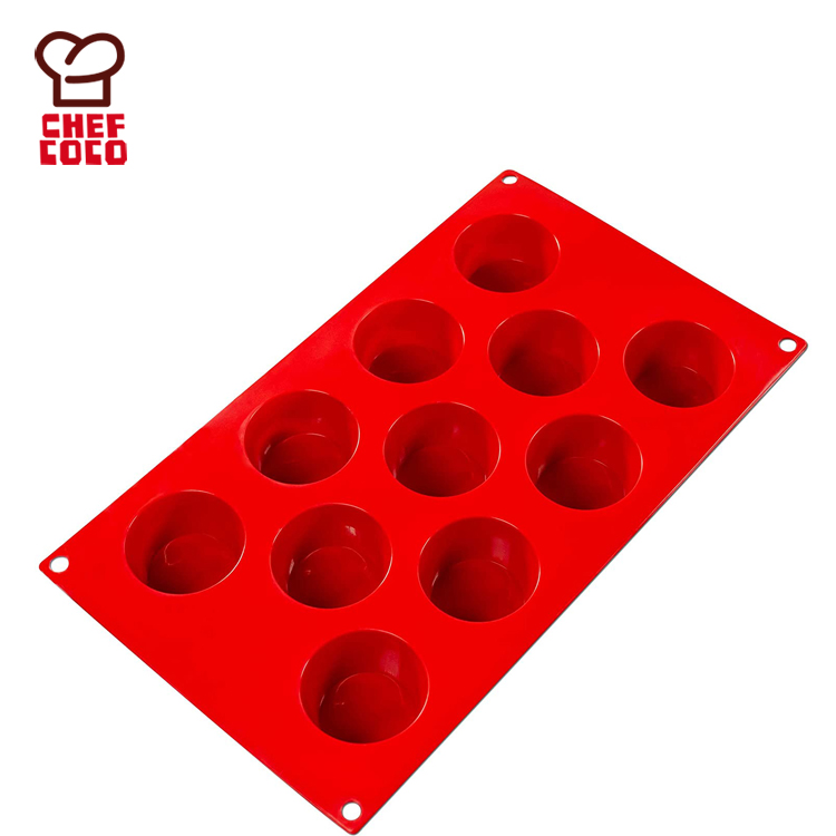 11-cup muffin mold silicone baking mold silicon cake pan party cake tool