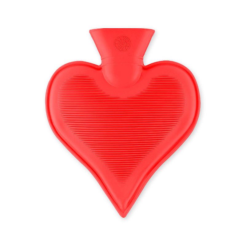 Heart Shaped Classic Hot Water Bottle Warmer Bag
