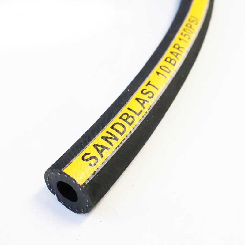 WANFLEX Wear resistant clip pudding base rubber sandblasted tube