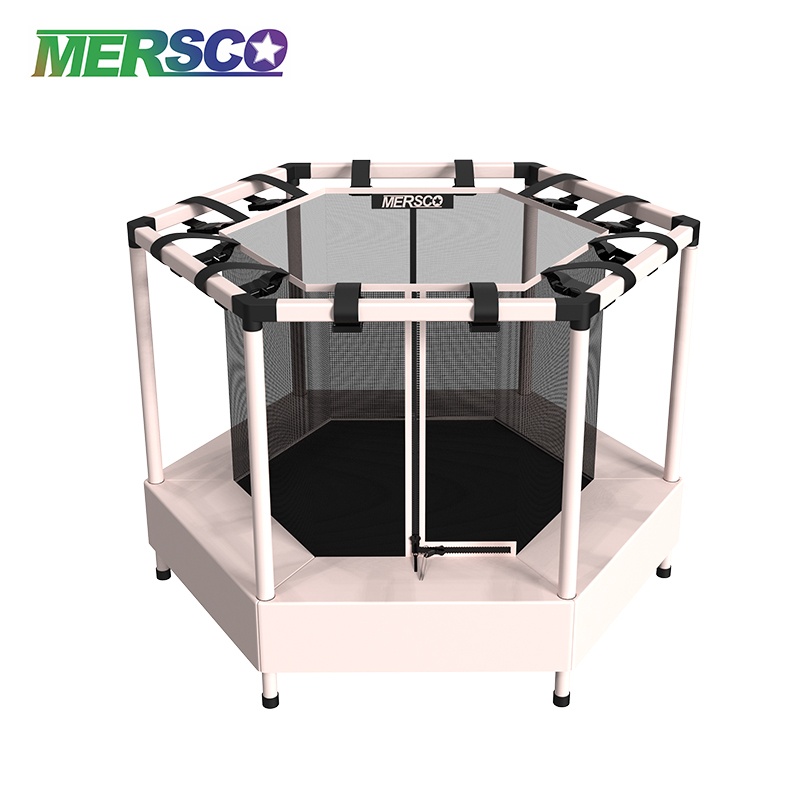 Mersco New Arrival Hexagon Small Trampoline For Kids