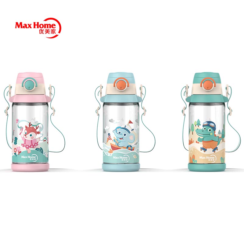 Children bottle with straw 520ml/620ml
