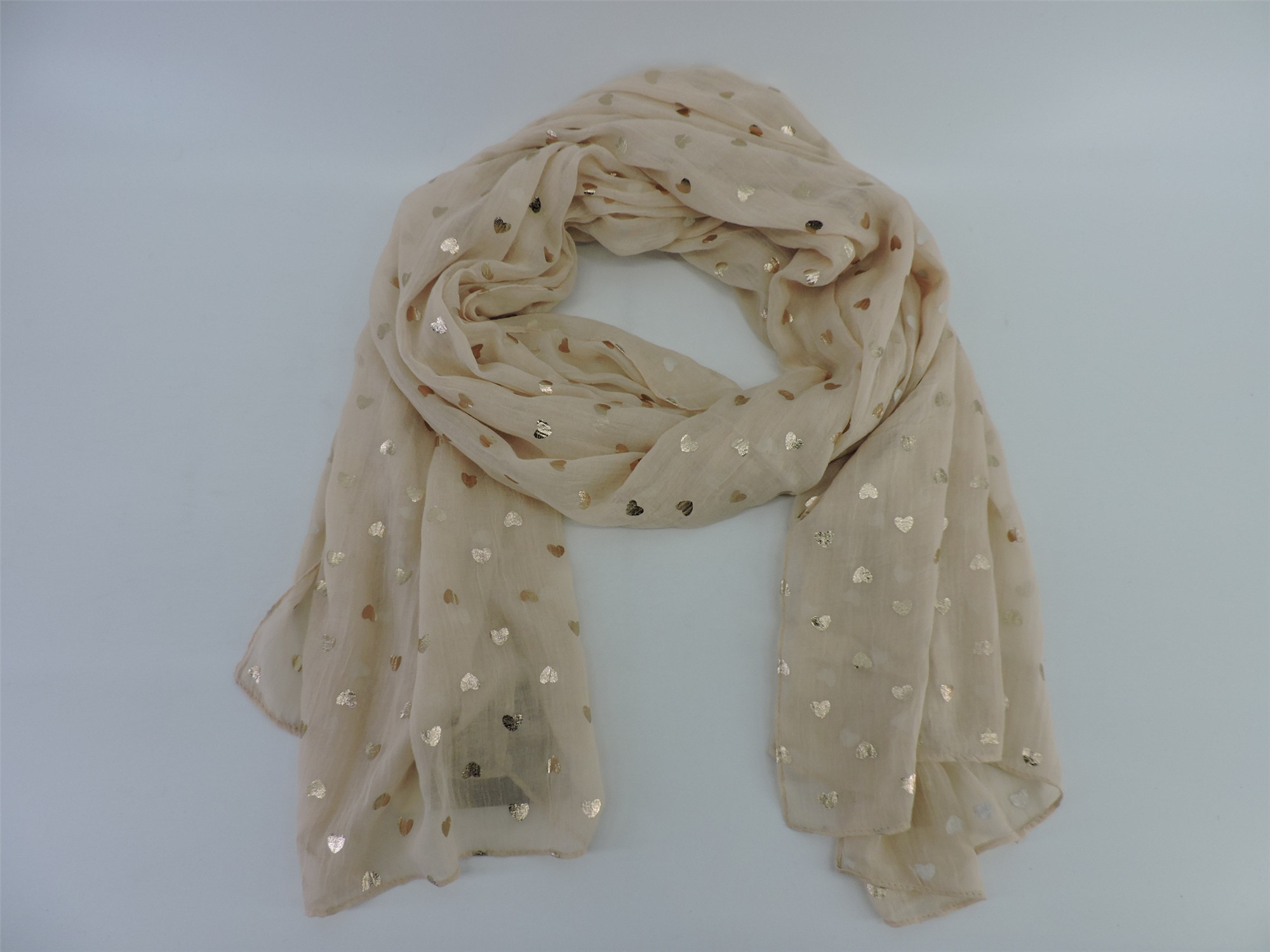 100%polyester ladies' woven scarf