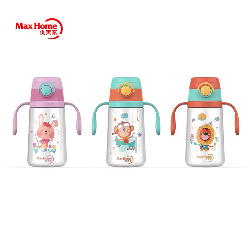 Children bottle with straw 480ml