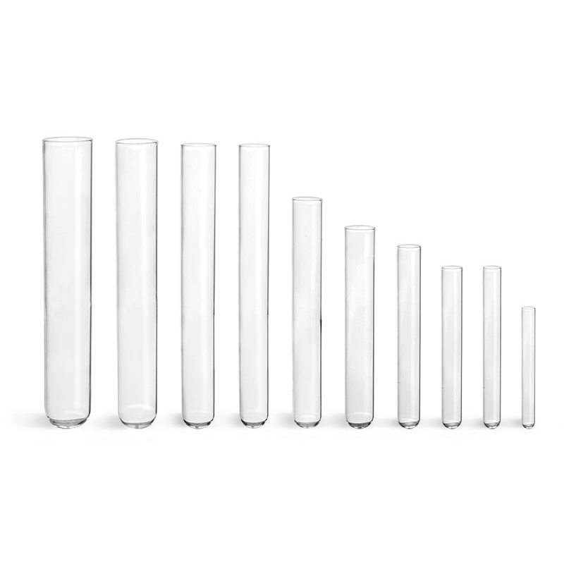 Clear Glass Test Tubes for Laboratory