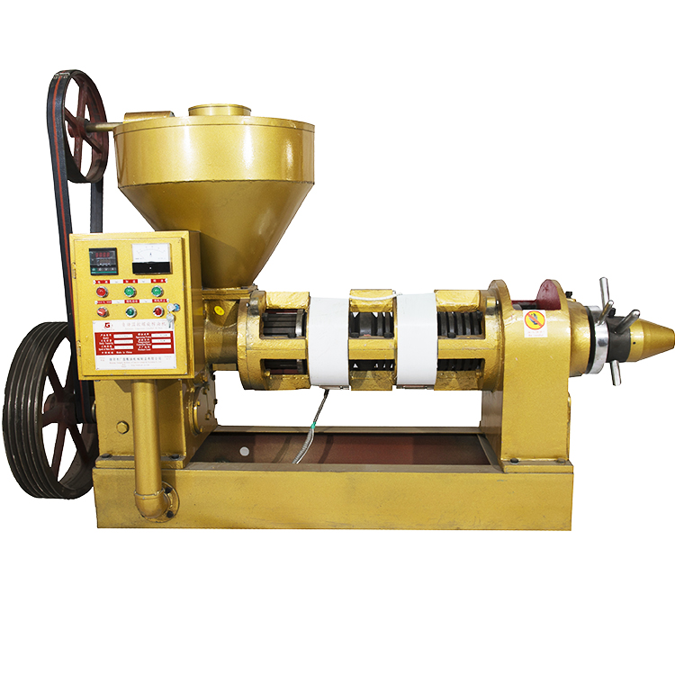 Automatic temperature control oil press