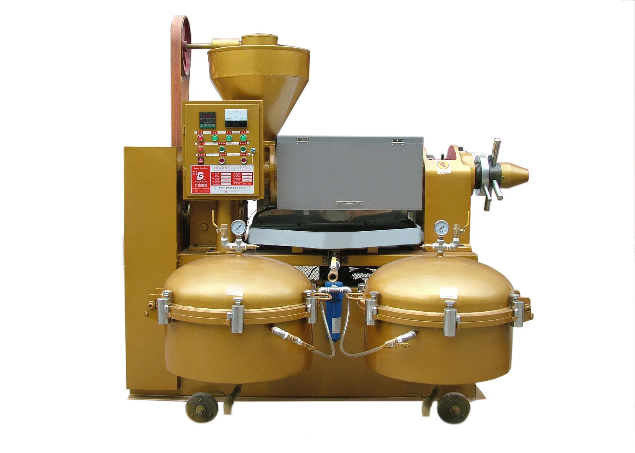 Automatic Combined Oil Press with Air Pressure Oil Filter