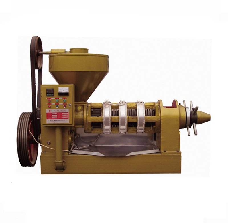 Temperature control oil press