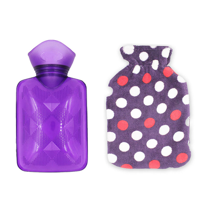 Classic Premium Transparent Hot Water Bag Fleece Cover