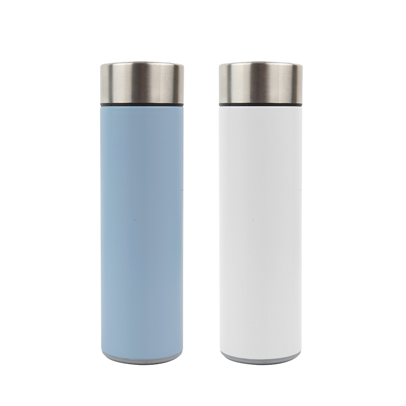 GOX Dual-Wall Insulated Stainless Steel Water Bottle With Leak And Spill-proof Lid