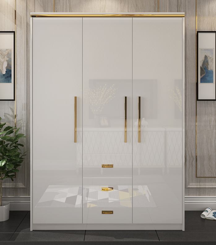 White wardrobe economy wardrobe