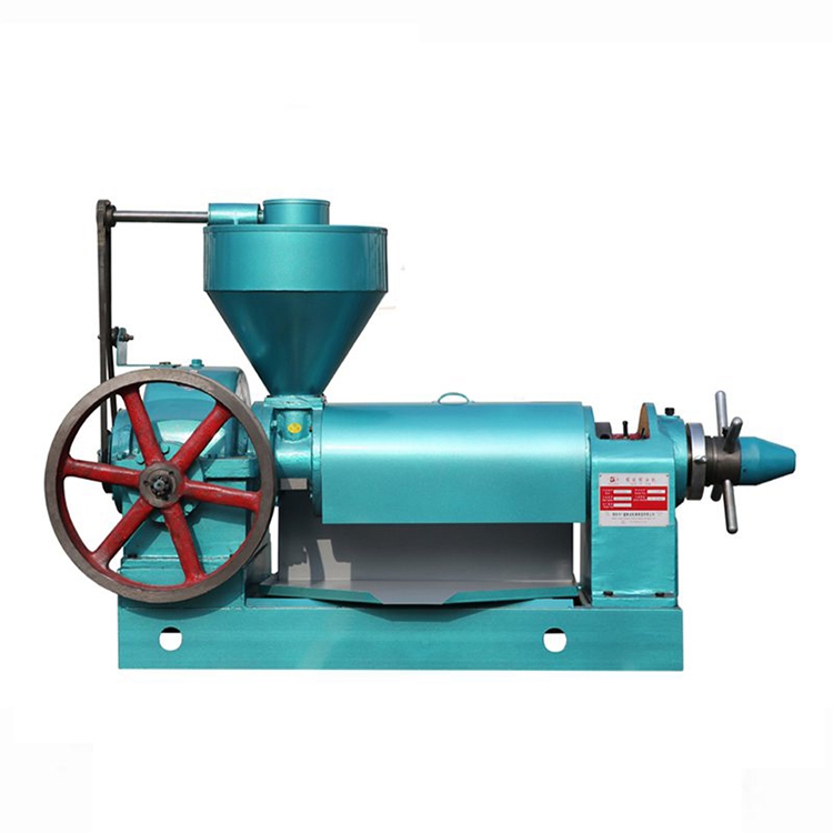 Low noise screw oil press