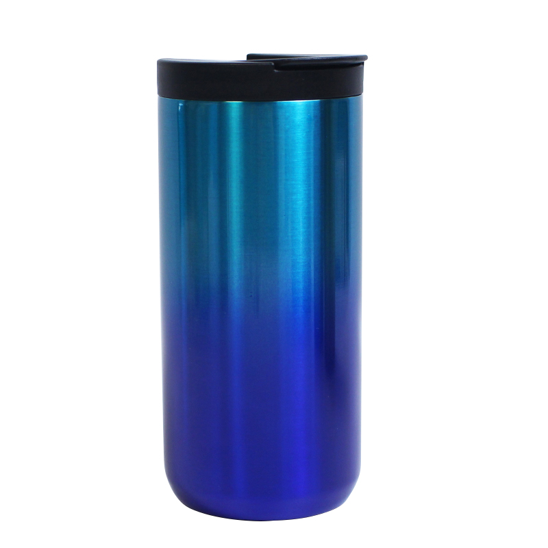 Double wall vacuum coffee tumbler , Insulated stainless steel tumbler mug