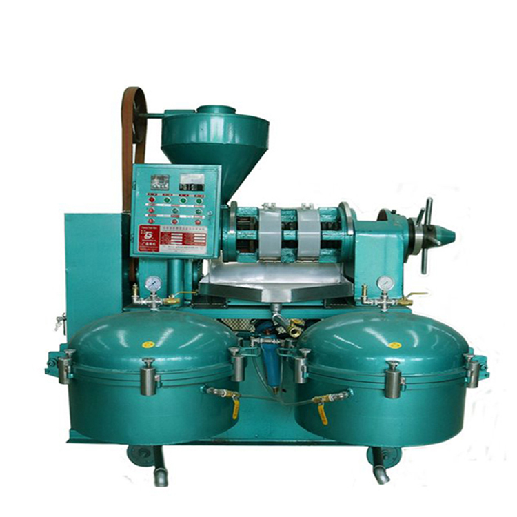 With filter combined oil press