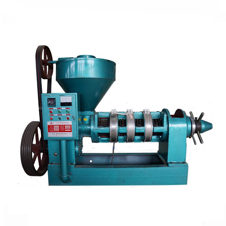 Temperature control oil press