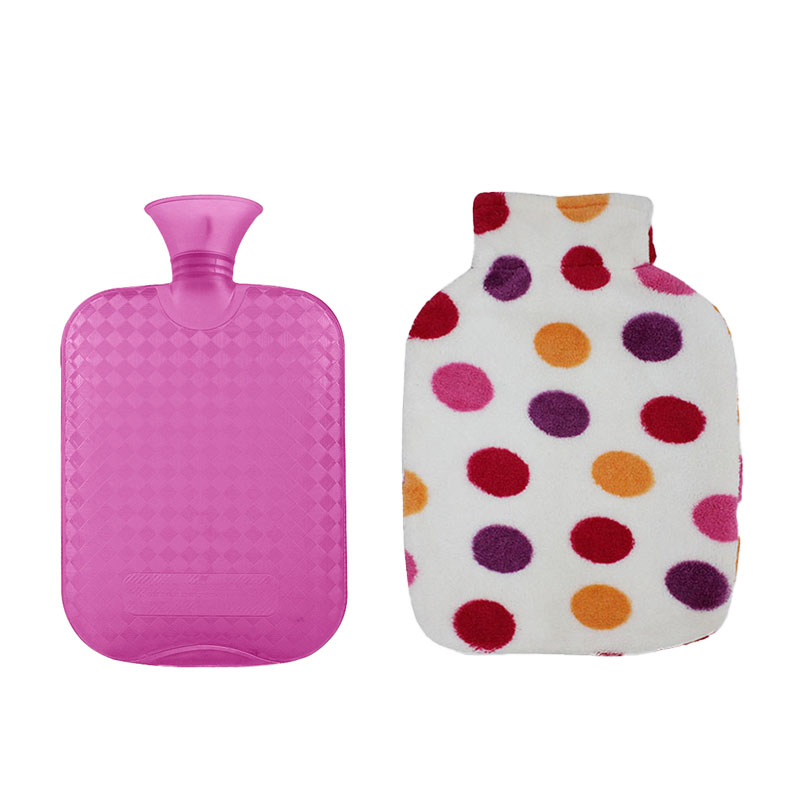 Hot Water Bag for Pain Relief Fleece Cover