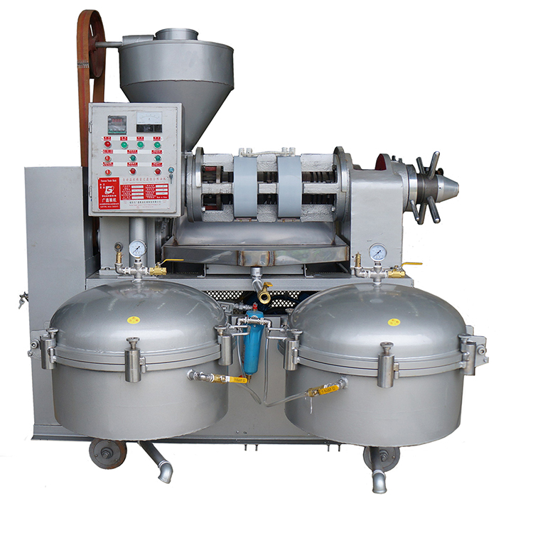 Automatic Combined Oil Press with Air Pressure Oil Filter