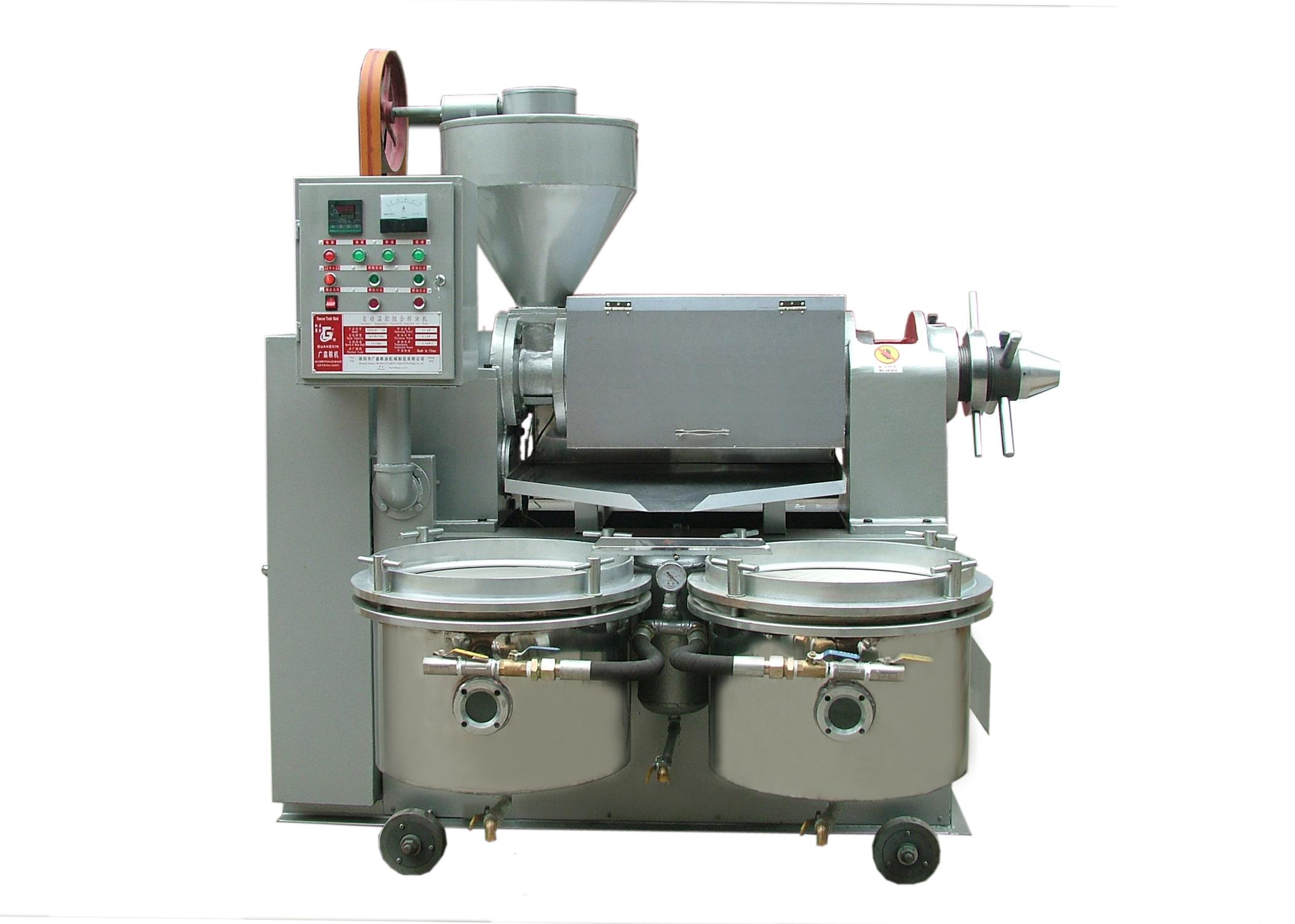 Combined Oil Press with Vacuum Oil Filter