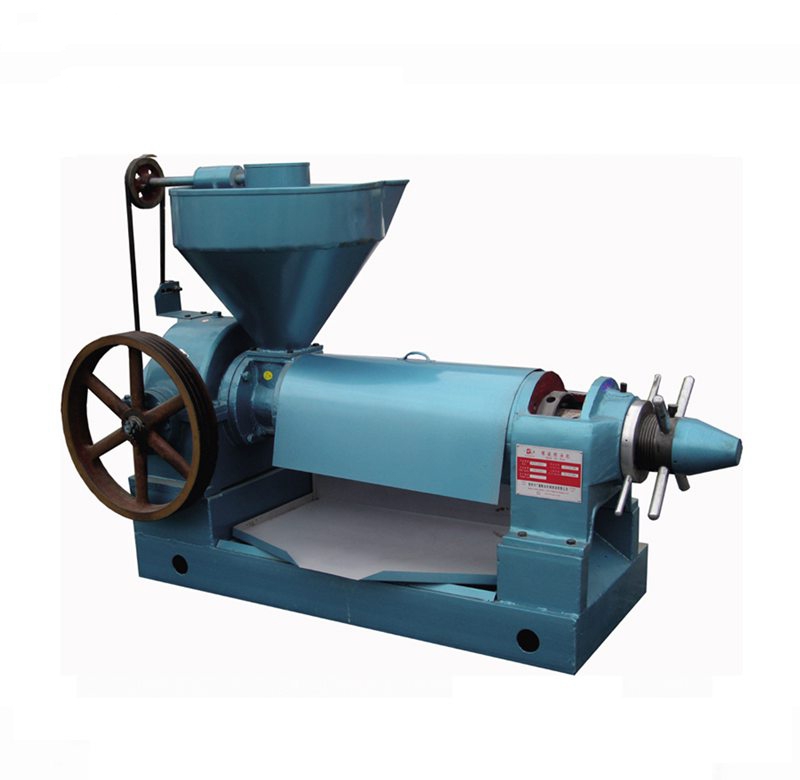 Low noise spiral oil press machine