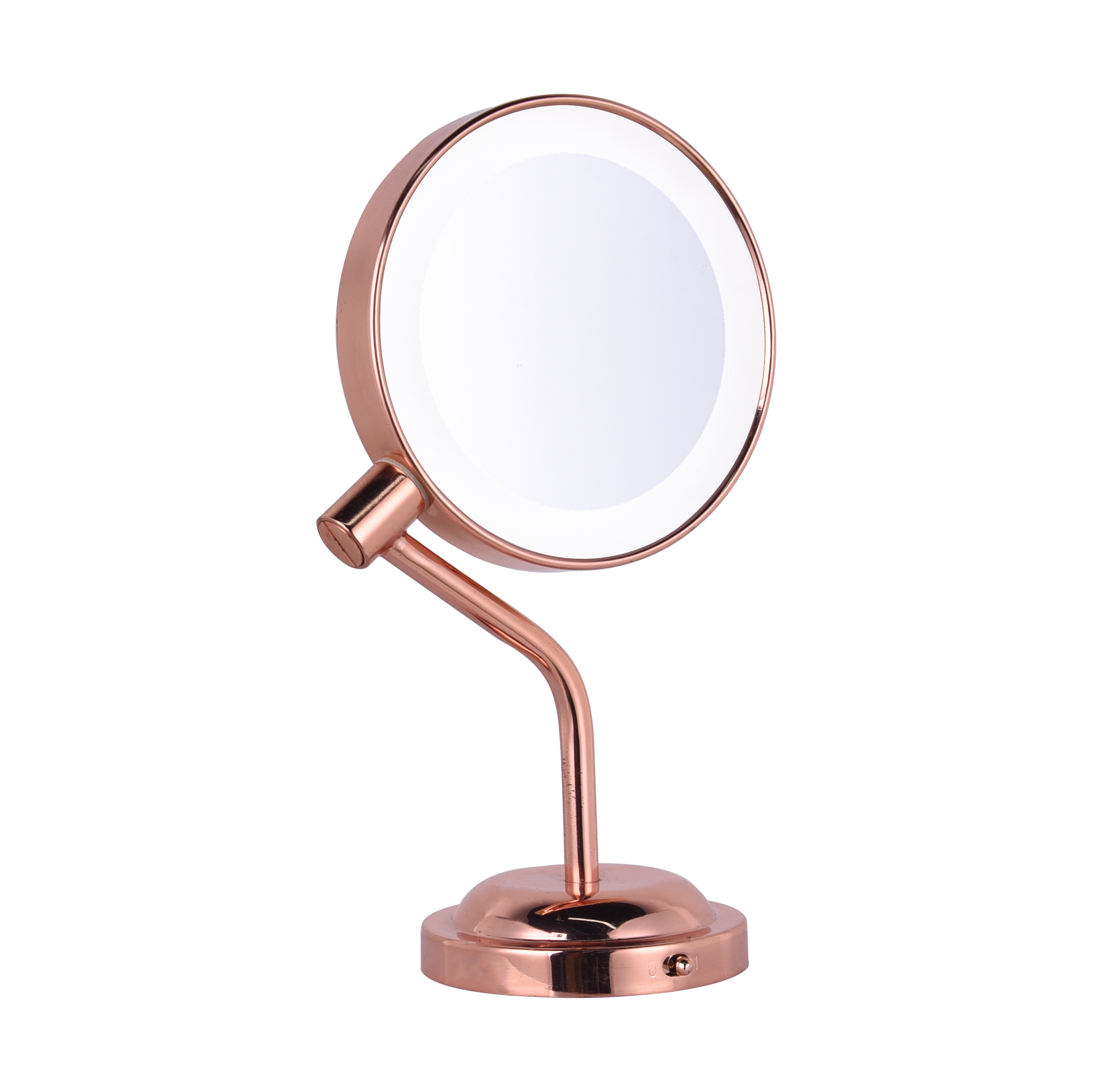 3 Inches Round Shape LED Table Mirror