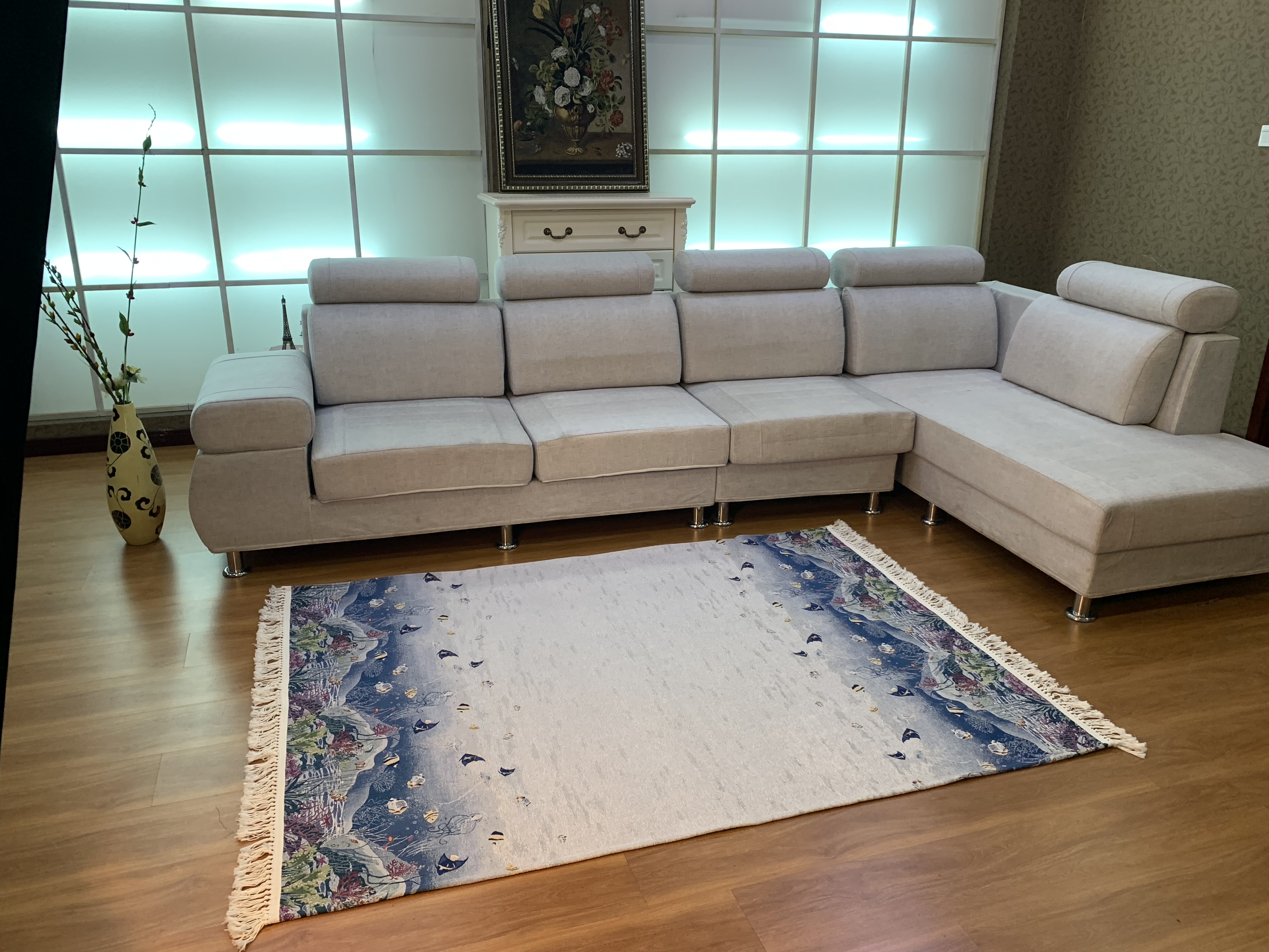 Jacquard tapestry Rug