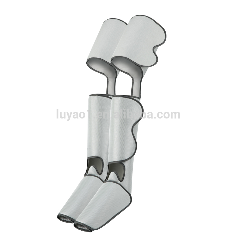 LUYAO Air compression leg foot massager for blood circulation,muscle relaxtion