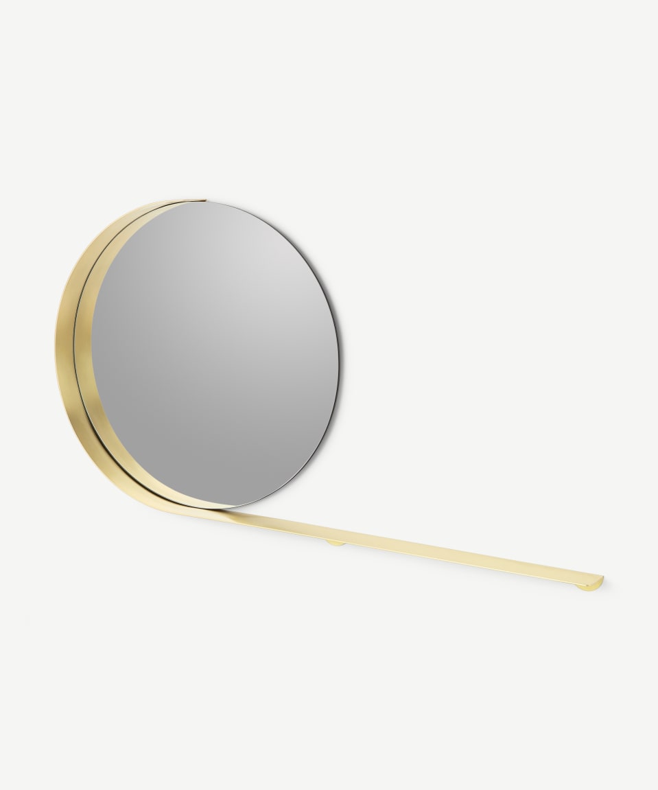 Beauty Leaves Sun Flower Shape Decorative Wall Mirror