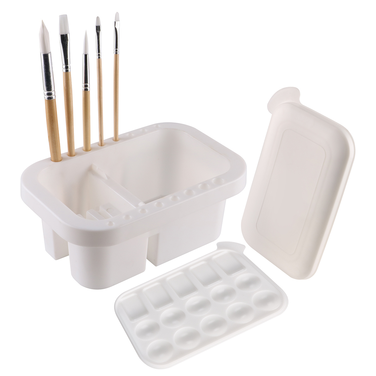 Plastic Brush Washer