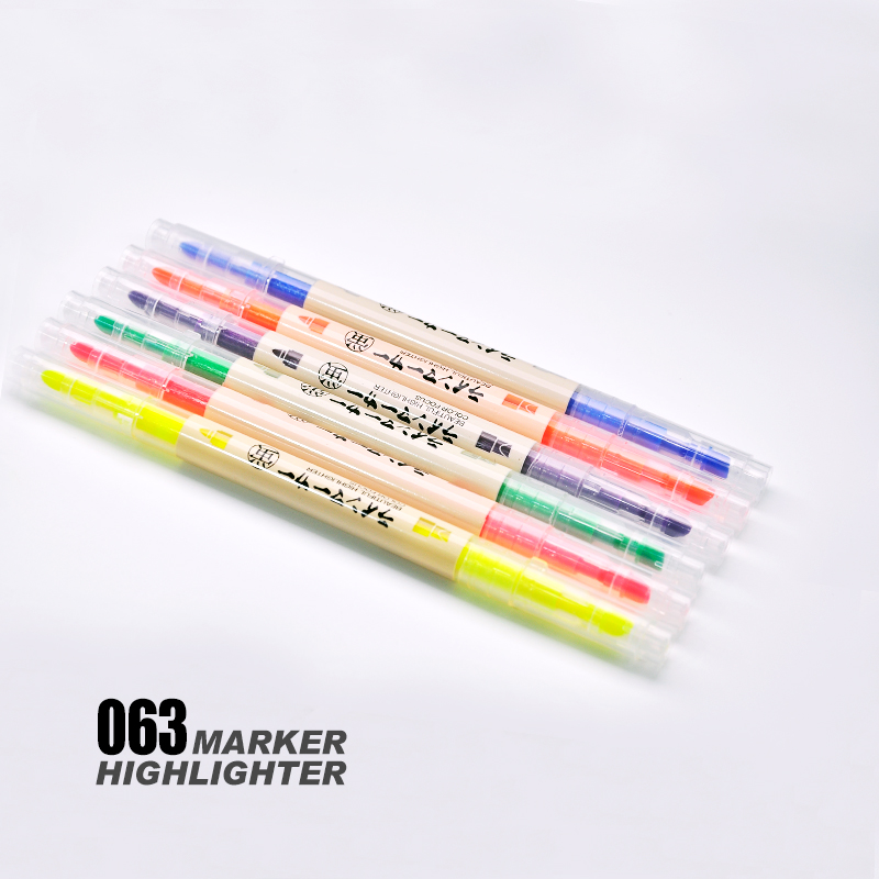 Colourful Dual Tip Highlighter
