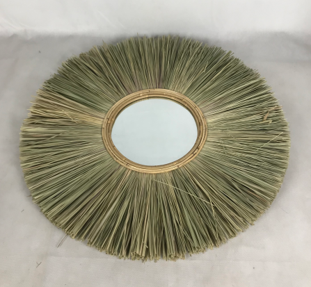 YR21040802 zhengheshun Hotel&home furniture grass hanging mirror