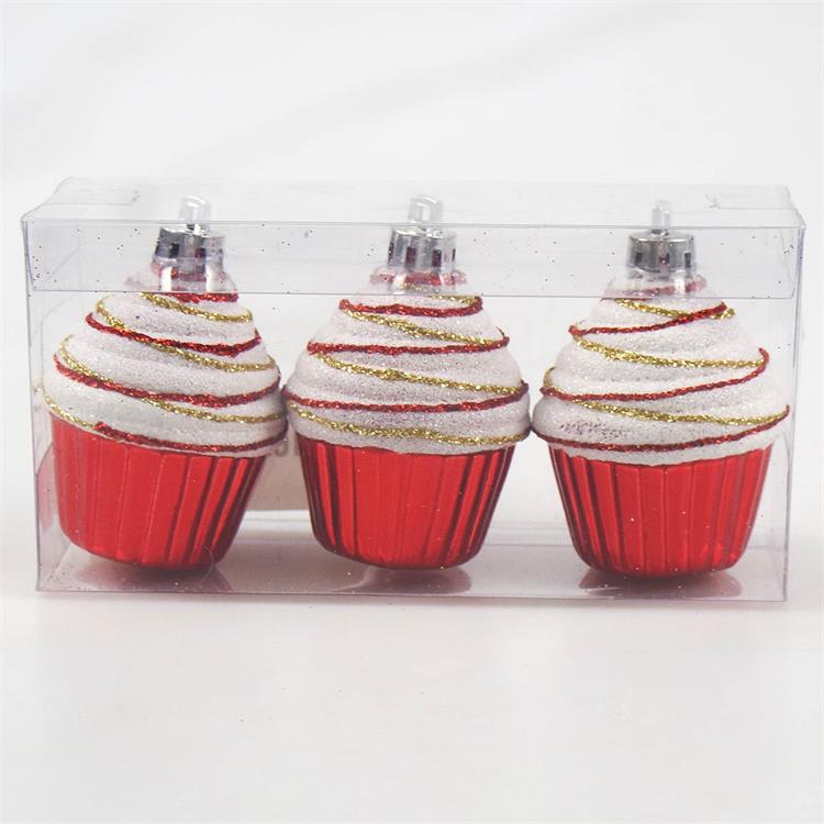 Christmas Tree Ornaments Christmas Cake Hanging Baubles