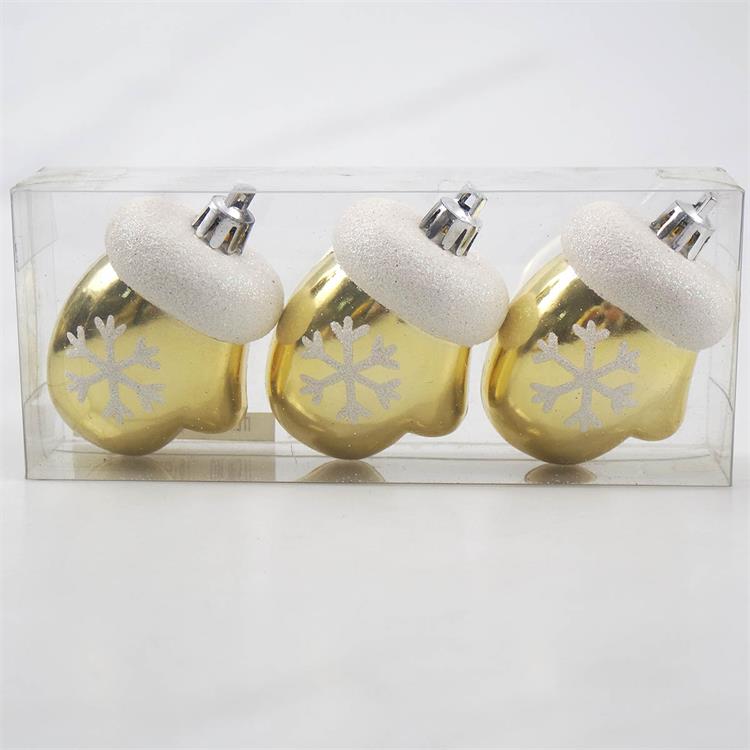 Christmas Tree Ornaments Christmas Snowflake Glove Hanging Baubles