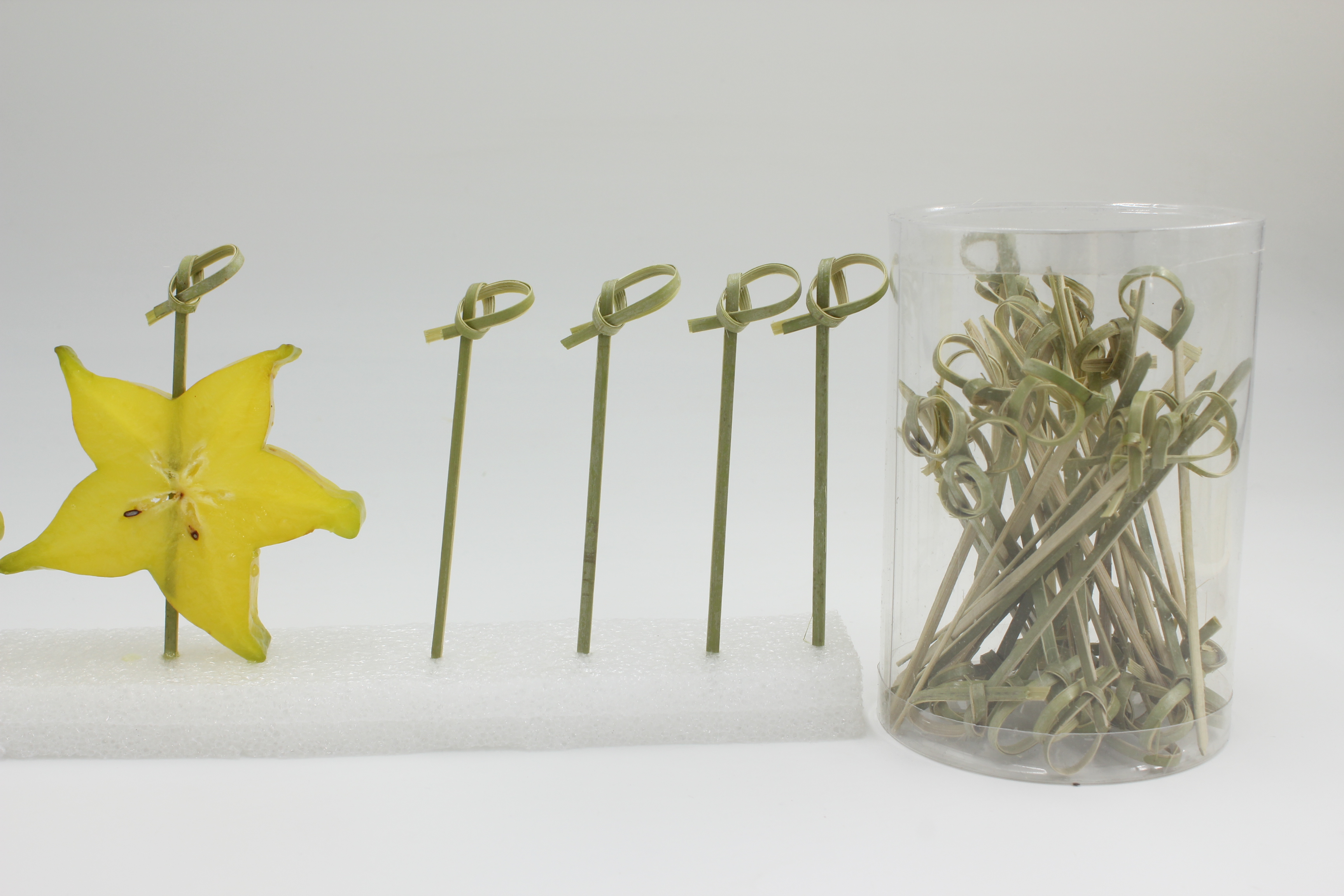 Bamboo knot skewer