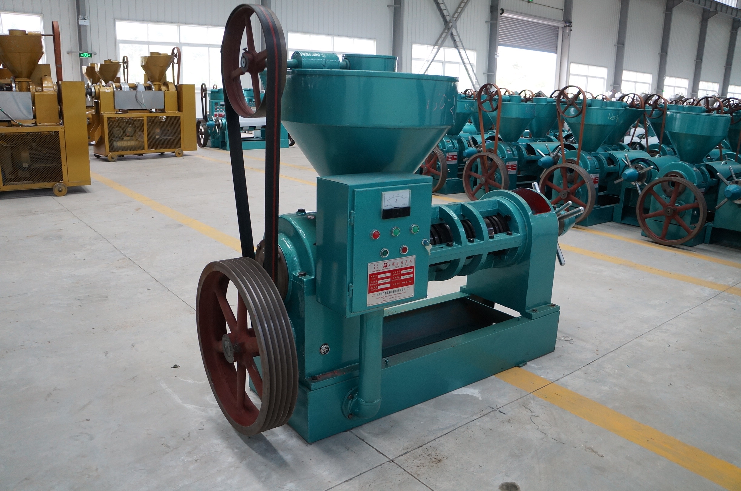 sunflower oil press
