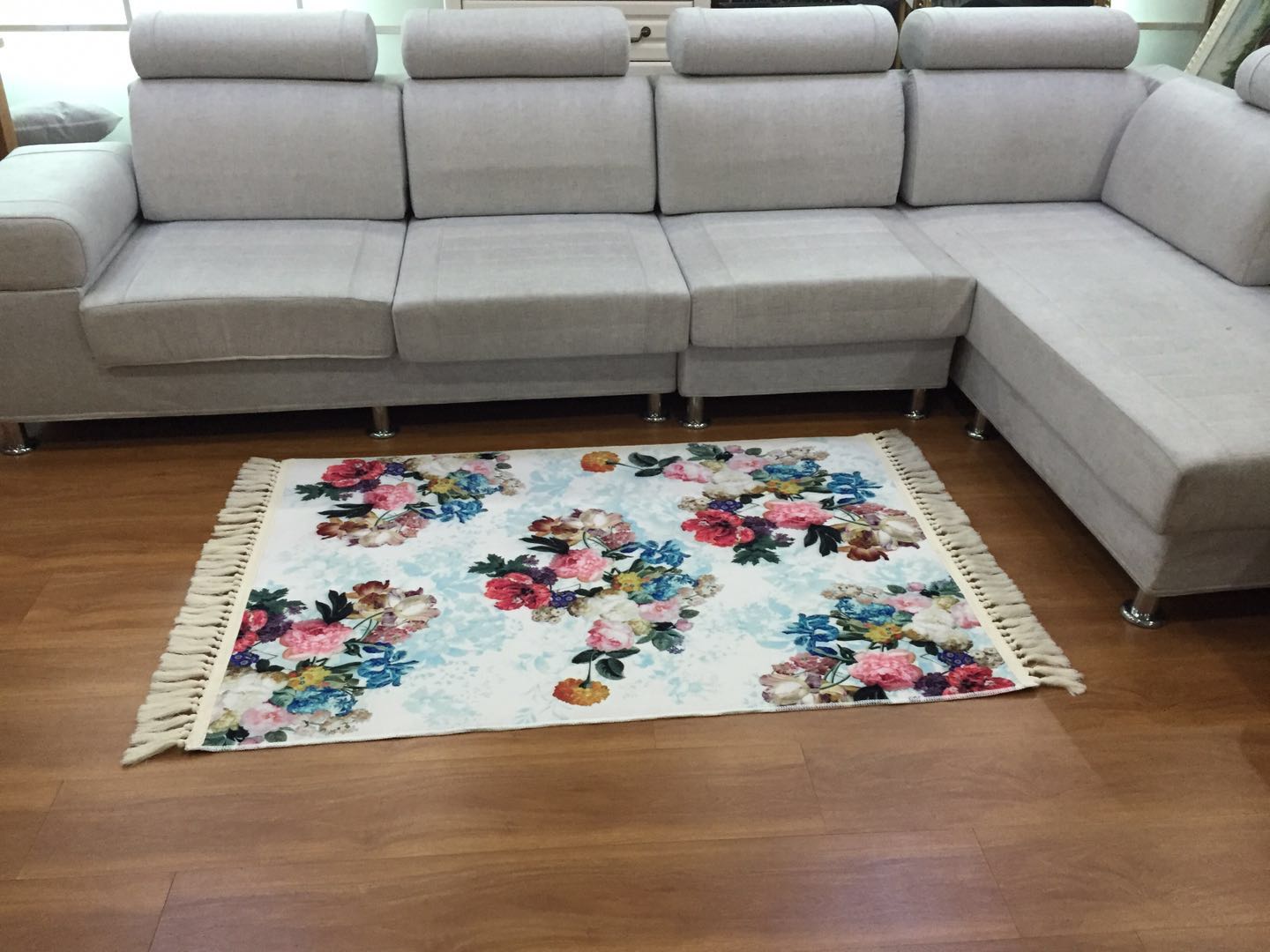 Printed flannel Rug