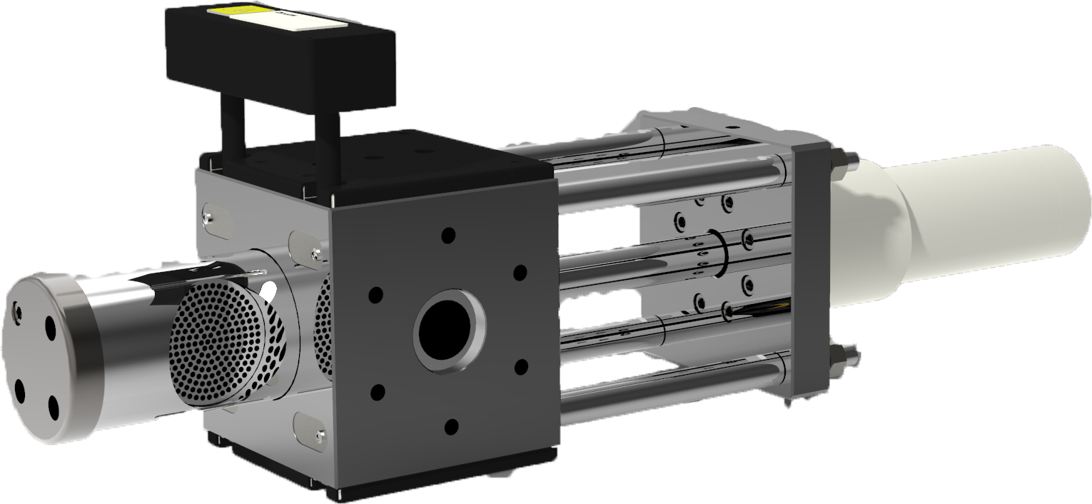 Single-pillar with single-station hydraulic screen changer